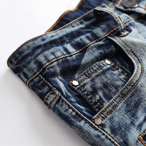 Short en jean de haute qualité conçu sur mesure pour hommes Short en jean pour hommes le plus vendu avec logo personnalisé Service OEM pour la vente - Product Image 5