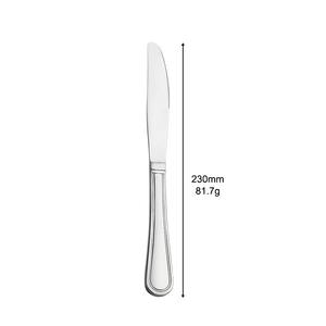 Ensemble de couverts en métal en acier inoxydable de style tendance avec poignées simples Ensemble de couverts pour fêtes de mariage Qualité optimale - Product Image 4