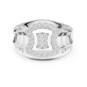 Bague de mariage en or jaune 14 carats avec diamant rond de laboratoire pour femmes |   Nouveau diamant cultivé - Product Image 2