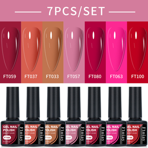 Mobray Vente en gros Nouvelles couleurs Fonction d'aspect naturel Renforceur 3D Moulage HEMA FREE TPO Nail UV Poly Gel <span class=keywords><strong>Kit</strong></span> - Product Image 5