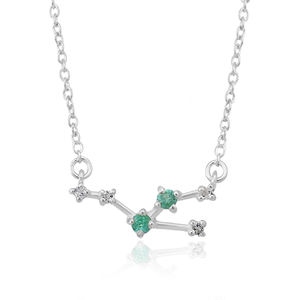 Collares de Joyería Fina de Lujo, Plata de Ley 925, Peridoto, Collar con Múltiples Piedras Preciosas del Zodiaco para Fiestas de Moda, Regalo a Bajo Precio - Product Image 6