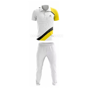 Uniforme de cricket grande taille à prix abordable, nouveau modèle, motif cricket, design personnalisé, 100% polyester, séchage rapide, respirant, personnalisable - Product Image 2