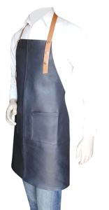 Delantales de cuero de Hospitality Bluff con correa de cuello real de color tostado, 2017 - Product Image 4