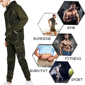 Survêtements unisexes surdimensionnés unis en polaire de haute qualité sweat-shirt et pantalons de survêtement ensembles de jogger ensemble de 2 pièces ensemble de sweats à capuche pour hommes vierges - Product Image 6