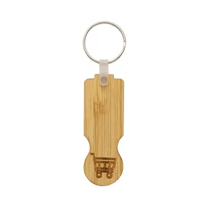 Portachiavi in Bambù Personalizzato per Regali Promozionali - Product Image 4