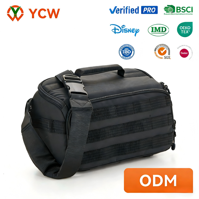 Hot Sale Waterproof Tactical Sling Camera Bag BSCI Certified ODM Custom Logo Durable Outdoor Photography Gear Bag