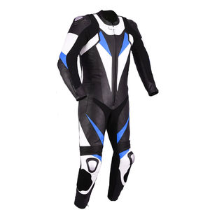 Costumes de moto en cuir personnalisés grande taille pour hommes vente en gros de costumes de course de moto pour la conduite à bas prix Service OEM - Product Image 1