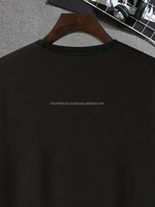 Camisetas de cuello redondo de algodón orgánico Unisex impresas de alta calidad Camisetas de hombre con etiqueta personalizada con logotipo de impresión personalizada de Boomletcorp. - Product Image 3