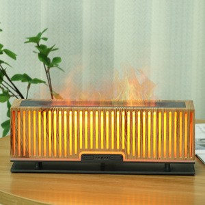 Best Humidifiers Humidifiers for Homes Wooden <b>Strip</b> <b>Light</b> Portable Humidifiers Adjustable Mist Output For Bedroom Space - Product Image 3