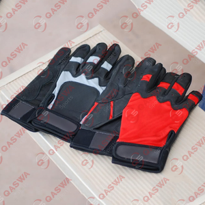 Gants de Frappeur de Baseball Personnalisés Joueur d'Équipe Professionnel Vente à Chaud Gants de Frappeur en Cuir à Manchette Courte - Product Image 1