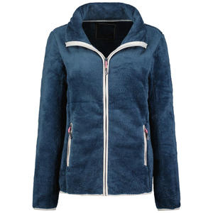 Chaqueta de Forro Polar con Cremallera para Mujer, Abrigo Informal con Capucha para Invierno, Chaqueta de Felpa Suave, Ropa de Calle de Moda Personalizada al por Mayor - Product Image 2