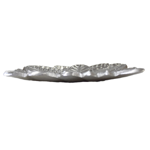 Best Selling Aluminium Leaf Pattern Square Tray For Restaurant Living Room Hotel Use in Best Price - Product Image 2