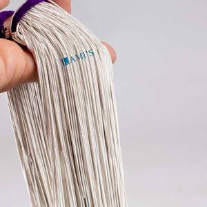 OEM vente en gros Zardosi Flexible Lisse 1mm Français Bullion Fils Ressort Dabka Fil Pour La Broderie Et La Fabrication De Bijoux - Product Image 6