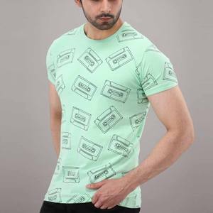 Camiseta Unisex informal de secado rápido de algodón 100% de alta calidad para hombres y mujeres, camiseta en blanco personalizable de 19 colores para hombres y mujeres - Product Image 6