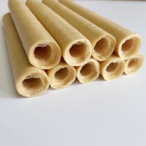 Boyau de collagène comestible <span class=keywords><strong>halal</strong></span> durable pour saucisses et bacon séchés ou frais, calibre 13-60 mm, longueur de tube 15 m, livraison rapide - Product Image 5