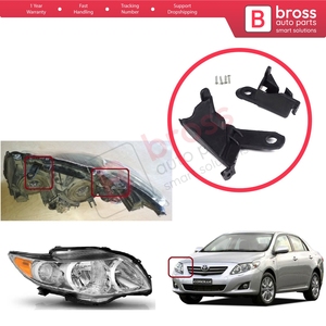 BHL23 support de phare montage réparation support onglet ensemble côté droit pour Corolla MK10 E140 E150 Altis 2006-2010 8119412050 - Product Image 5
