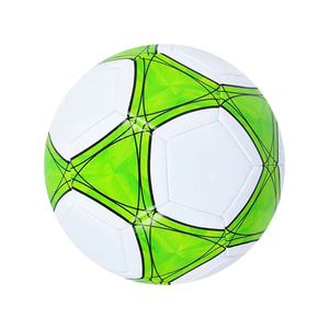 Ballon de football en PVC de qualité officielle pour les matchs, taille 5, cuir PU pour adultes et jeunes, entraînement, cousu à la machine pour une utilisation en extérieur - Product Image 2