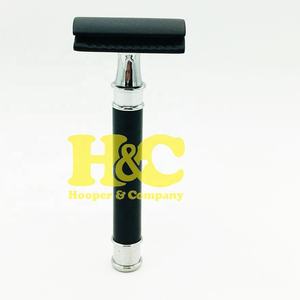 Maquinilla de Afeitar de Doble Filo de Alta Calidad para Hombre, Hojas Rectas de Acero Inoxidable Japonés, Uso Profesional en Barberías - Product Image 6