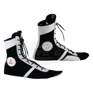 En Stock, Fáciles de Usar, Precio Económico, Talla Personalizada, Duraderos, Ligeros, Ecológicos, Zapatos de Boxeo de Cuero en Venta - Product Image 2