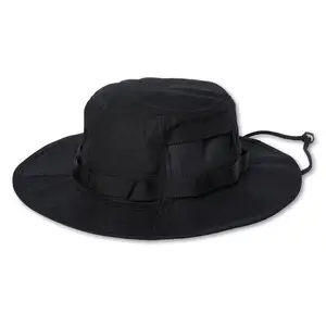100% High Quality Custom Design Fashionable Men Boonie Hat For Sale / Cheap Price Solid Color Men Boonie Hat