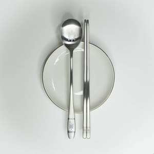 Ensemble de cuillères de mariage en acier inoxydable de qualité supérieure, courtes, plaquées argent, écologiques, pour événements indiens, restaurants, ustensiles de cuisine, couverts de service - Product Image 6