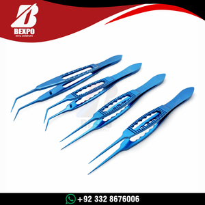 Pinzas microquirúrgicas oftálmicas, pinzas de sujeción, pinzas dentadas, instrumento quirúrgico para párpados - Product Image 4
