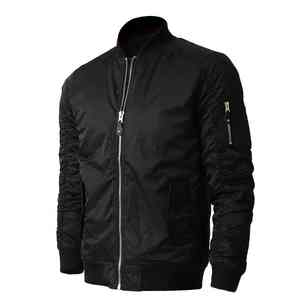 Mejor producto Chaquetas de bombardero para hombre Temporada de invierno Nuevo estilo Mejor diseño de moda Chaquetas de bombardero para hombre Chaqueta de material suave para hombre - Product Image 3