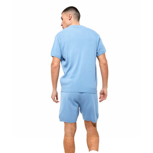 New Arrival Summer 2-Piece <b>Men's</b> T-<b>Shirt</b> Shorts Set Casual Cotton Quick Dry Breathable-Customised Summer Short Set - Product Image 2