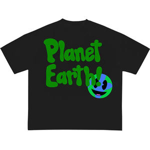 Camisetas con estampado de soplo para hombre hechas en fábrica, camisetas con estampado de soplo personalizadas de estilo callejero para hombre de fabricante OEM - Product Image 3