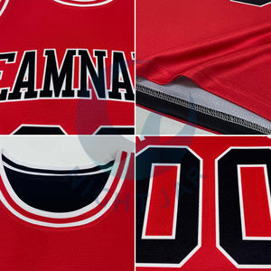 ชุดเครื่องแบบบาสเก็ตบอลสั่งทำกลับด้านได้ชุดเสื้อบาสเก็ตบอลขนาดใหญ่พิเศษระบายอากาศป้องกันแบคทีเรียออกแบบได้ตามต้องการ100% โพลีเอสเตอร์ - Product Image 4