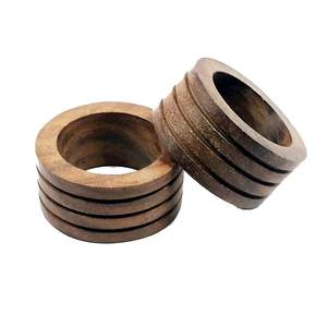 Servilleteros de madera marrón antiguo, vajilla personalizable para el hogar, restaurante, fiesta, hoteles, para uso comercial - Product Image 6