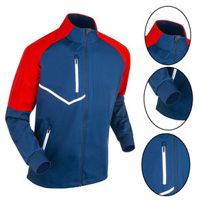 Chaqueta Softshell impermeable de invierno para hombre, cortavientos con cuello levantado, elástica a prueba de viento para trabajo al aire libre, deportes, tela de lona - Product Image 5