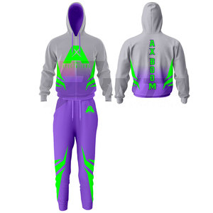 Servicio OEM, último diseño, chándales de calentamiento, calidad superior, chándales personalizados para adultos, conjunto de calentamiento - Product Image 5