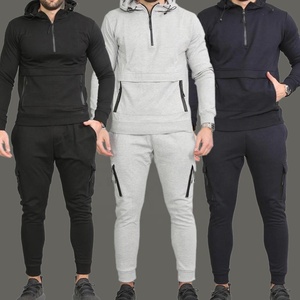 ชุดวอร์มสำหรับผู้ชายและผู้หญิง,2ชิ้นแบบสั่งทำชุดวิ่งจ๊อกกิ้ง - Product Image 3