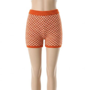 Shorts en maille imprimés en coton et élasthanne, extensibles, respirants, pour l'été, le fitness et les loisirs – Recherchez et achetez en ligne - Product Image 1