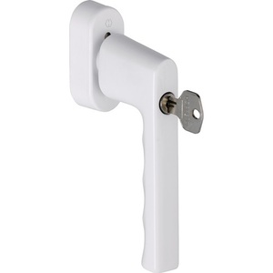 Manilla para Ventana HOPPE Hamburg 0700S/UD9020 de Aluminio de 32-42 mm con Cerradura para Persianas, Cortinas y Contraventanas - Product Image 1