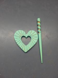 Épingle de châle en bois fait à la main de haute qualité pour fermeture d'écharpe accessoires de tricot à prix de gros pour l'exportation - Product Image 5