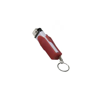 Portachiavi Personalizzato Effi con Porta Accendino, Gadget Promozionale Personalizzato per Moschettoni - Product Image 2