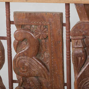 Handmade Solid Wood Side <b>Table</b> with Luxury and <b>Rustic</b> Design for Living Room Bedroom Entry Hotel Farmhouse Use - Product Image 3