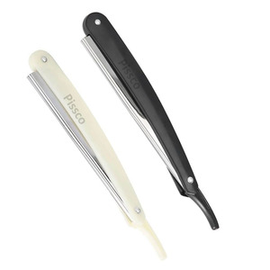 Mejor Empresa Pissco: Maquinilla de Afeitar Plegable de Acero Inoxidable para Barbero y Salón, Herramienta de Afeitado de Barba - Product Image 5