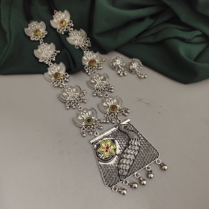 Maahi Peacock Necklace & Earrings Set High Quality, Best Selling Jewelry Direct from <b>Indian</b> Supplier - Product Image 1