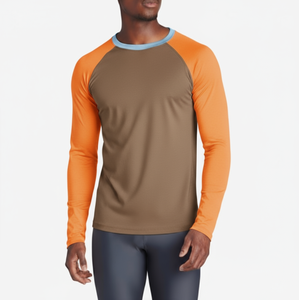 Protège-éruption athlétique avec panneau de poitrine sublimé et coutures renforcées pour l'entraînement aux prises BJJ MMA et les vêtements de compétition - Product Image 4