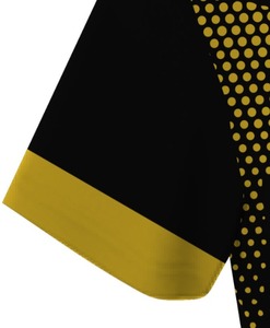 Camiseta deportiva de manga corta transpirable de Jersey sublimado personalizado de alta calidad con diseño frontal y logotipo - Product Image 4