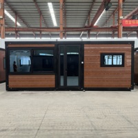 Maison modulaire extensible de haute qualité 20x20, maison préfabriquée 20x20, mini-maisons pour une vie moderne aux États-Unis
