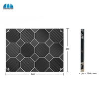 Écran LED P1.5 en stock, panneaux modulaires 500mm*500mm pour location, mur vidéo LED pour scène de concert