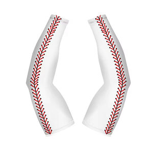 Mangas de brazo sin costuras para ropa deportiva diaria Tela ligera con bloque UV y control de humedad Juego de dos - Product Image 1