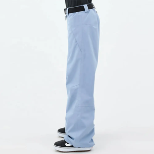 Pantalon de ski d'hiver unisexe pour adulte, style super ample, chauffant, imperméable, respirant, fermeture éclair - Tex 100% polyester - Product Image 4