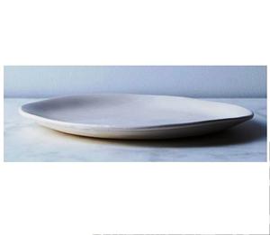 Assiettes en céramique de 8 pouces faites à la main, bols, ustensiles de cuisine et vaisselle plaqués brillants - Product Image 5