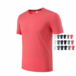 Camiseta ajustada musculosa de alta calidad para hombre, camiseta personalizada de algodón orgánico en blanco para gimnasio, camiseta para hombre, envío DDP - Product Image 1