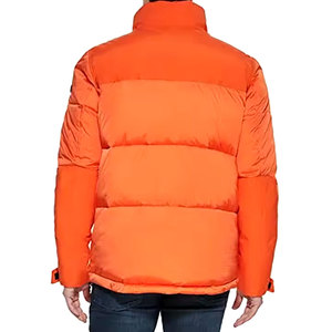 Haute qualité personnalisé Logo Puffer Jaet Thi respirant laine tissu couleur unie à capuche hiver chaud vêtements XL lumière La arrivée Ffilled - Product Image 4